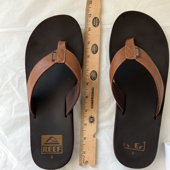 Reef Flip Flop Thong Brown Sandals Beach Sand - Picture 6 of 6